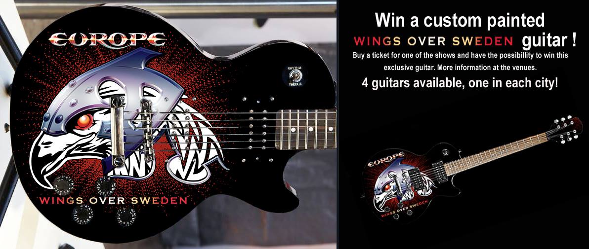 Guitare Wings Over Sweden