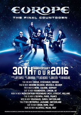 Tournée 2016