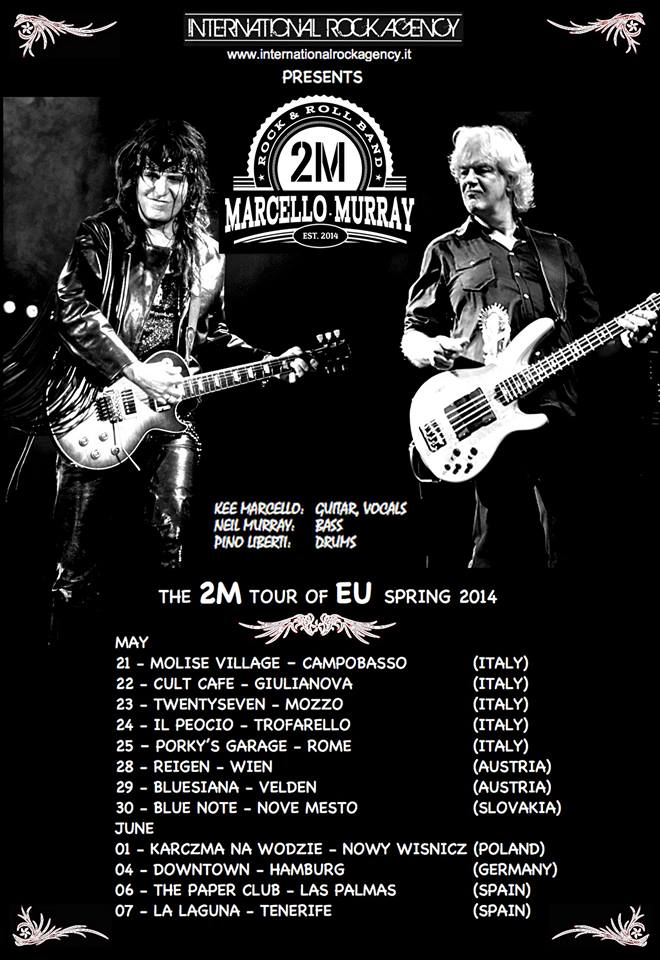 Dates tournée Kee Marcello