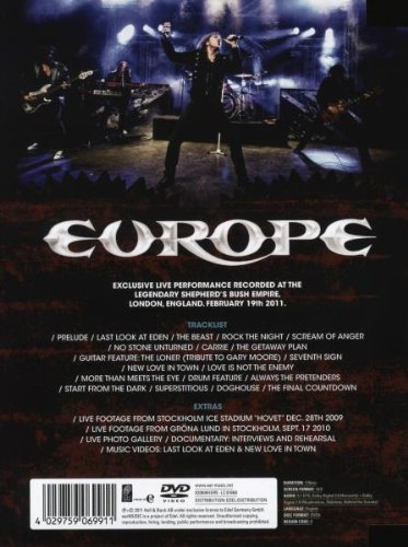 Live At Shepherd's Bush (DVD) back